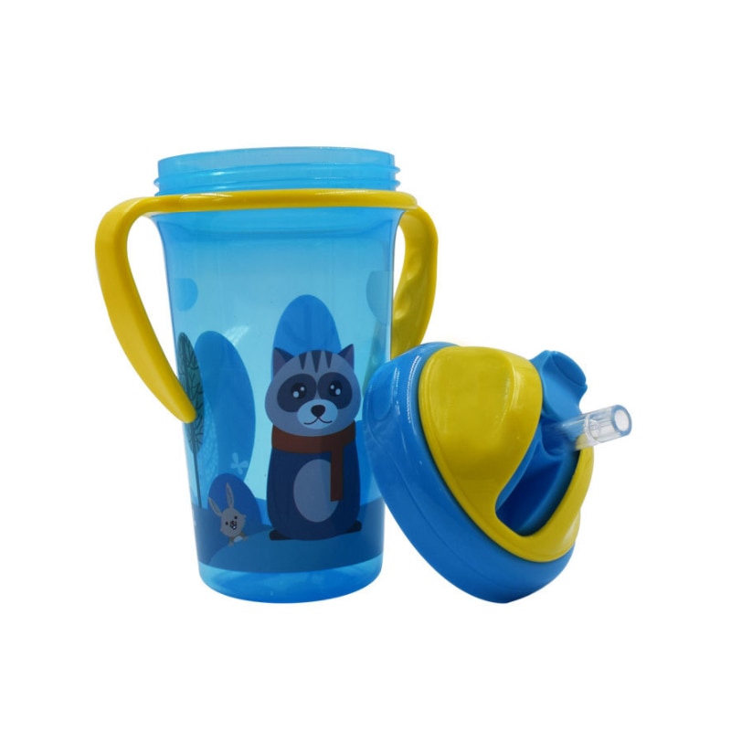 No Spill Sippy Cup With Double Handle